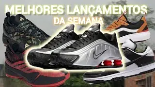 Melhores lançamentos de SNEAKERS da semana! #adidas #nikeshox