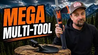 Adventure Mate V3 Mega Multitool Review | Camping Multitool Axe Saw Shovel Test