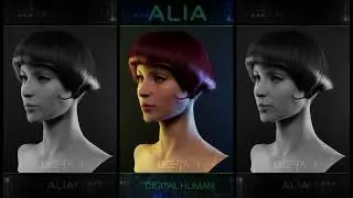 ALIA - is a virtual influencer. Version 