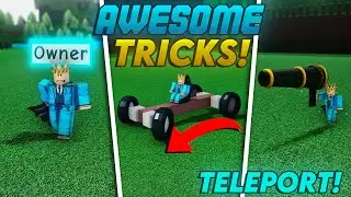 3 AWESOME TRICKS!! Tutorial - Build a Boat For Treasure ROBLOX