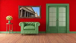 Colorful Virtual Studio Background Free, News Studio Set 4k