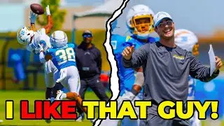 Brenden Rice Making Plays At Training Camp!