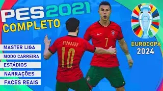 PES 2021 download PC | com Eurocopa atualizada✅