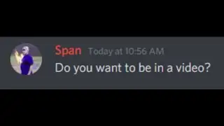 you can be in a video