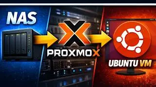 Mount a NAS (UNAS) in Proxmox & Pass It to a VM Like a Local Drive