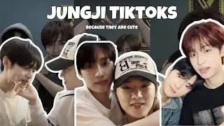 JUNGJI TikTok compilation because they are the cutest | Xinary Heroes Gaon and Jungsu