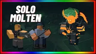 [SPEEDUN 12-13 MINS] Solo Molten with Warden and Accelerator | Tower Defense Simulator | Roblox