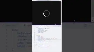 ⏳ Simple Spinning Loader – Smooth HTML & CSS Animation! 🚀 