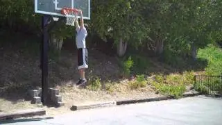 5'8 Guy Dunks On A 10 Foot Court!!!