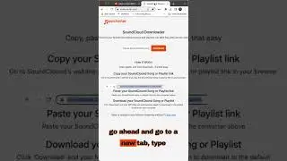 How To Download ANY SoundCloud Song!