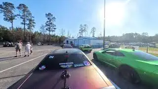 Daily Driver Hellcat vs Nitrous assisted Camaro @ Rumble in the Jungle '25