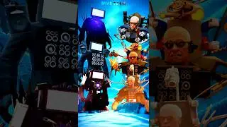 Tv Man vs Dom_Studio Scientist Toilet | EPIC BATTLE 🔥 