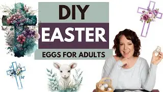 Easter Crafts for Adults: Make Stunning Rub-On Transfer Eggs