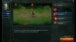 Tryndamere abilities - League of Legends