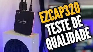 EZCAP 320 GAMEDOCK ULTRA TESTE DE QUALIDADE PLACA DE CAPTURA 4K USB 3.0
