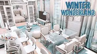 WINTER WONDERLAND APARTMENT ❄️ The Sims 4: Speed Build