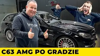 RATUJEMY Mercedesa C 63 V8 AMG ze Szwajcarii!