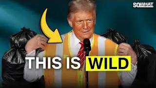 What was Donald Trump's garbage truck stunt?!