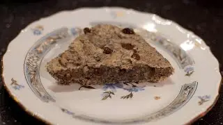 Постный кекс с маком