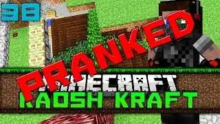 PRANKED BY BIGGS AND MCBUILDER! SINKHOLE PRANK - Minecraft KaoshKraft SMP - Conman |S2: Ep:038|