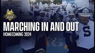 Southern University Human Jukebox | Marching In & Out | Homecoming 2024