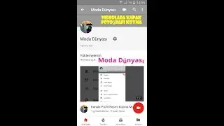Kanala Profil Resmi Koyma Mobil