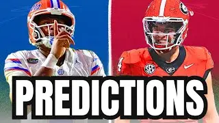 Florida vs. Georgia PREDICTIONS | 2025 College Football Predictions | SEC Week 10