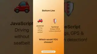 JavaScript vs TypeScript in 60 Seconds 
