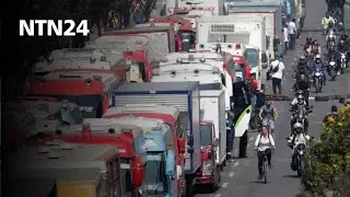Se levanta el paro camionero en Colombia, Gobierno y gremio de transportadores llegaron a un acuerdo