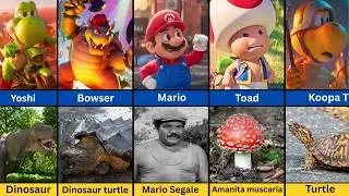 The Real-Life Inspirations Behind 36 Super Mario Characters