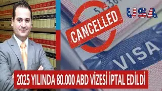AMERICA CANCELED 80,000 NON-IMMIGRANT VISAS IN 2025.