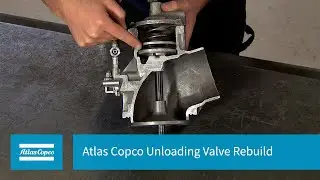 Atlas Copco Unloading Valve Rebuild | Atlas Copco Power Technique USA
