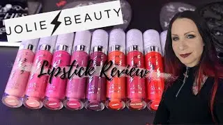 JOLIE BEAUTY LIPSTICK REVIEW