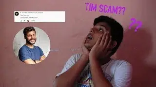 AAH !! | OH SHIT ! TIM COMMENTED ME !! | IS A SCAM????