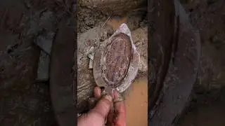 Самая необычная находка на дне блиндажа. #relics #ww2 #metaldetecting #копповойне #history #fishing