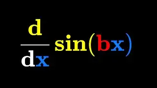 Derivative of sin(bx) in 45 Seconds (Fast & Easy Calculus Trick)