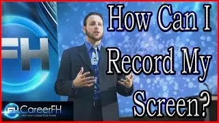 Record My Screen - How Do I Do That? | 