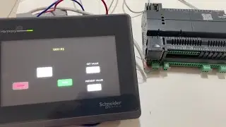 HMI - Human machine interface - Operation explained with PLC...