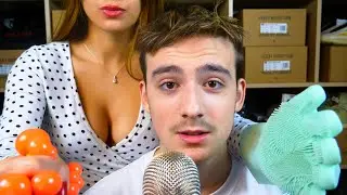 ASMR MY GIRLFRIEND GIVES ME TINGLES 😉