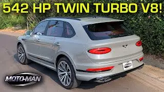 The 542 HP 2021 Bentley Bentayga V8: When less is more!