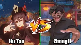 Rap Hutao VS Skibidi bop Zhongli