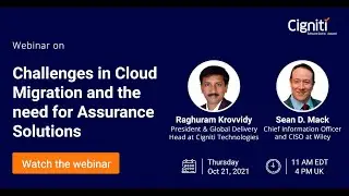 Challenges in Cloud Migration and the need for Assurance Solutions | Webinar