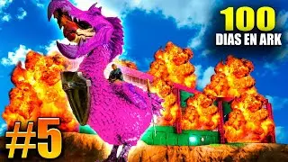 MY *DODO BOMB* DESTROYS THE HOUSE 😲 100 DAYS in DEMONIC WORLD #5 🔥 ARK