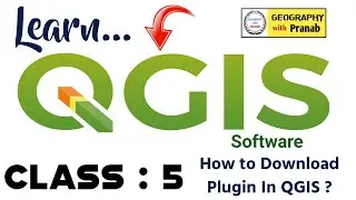 How to Download Plugin in QGIS ? Very Easy Process / খুব সহজে শিখে নাও / Class -4