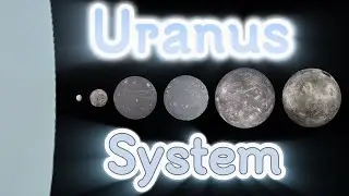 『 Uranus System 』Size Comparison —《 Rings / Natural Satellite / Semi-major axis / Other 》 (2024)