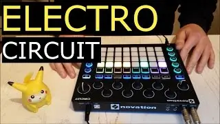 Novation Circuit - 'Happy memories' - Electro (demo song)