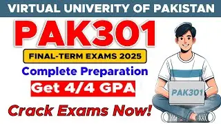 PAK301 Final Term Preparation 2025 | PAK301 Final Term Paper | The Merciful Academy