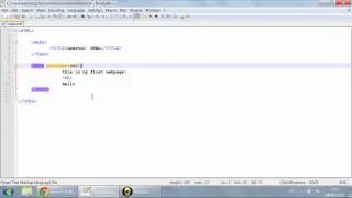 HTML 6 - Some Attributes of the BODY Tag