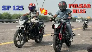 NEW PULSAR N125 2024 VS  SP 125 || DRAG RACE || 🔥 UNEXPECTED RESULT||