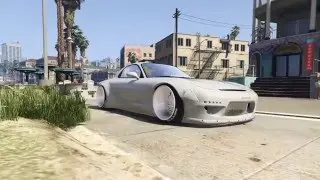 GTA5  Mazda RX7 Rocket Bunny